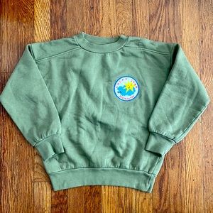 BOBO CHOSES Green Sweatshirt